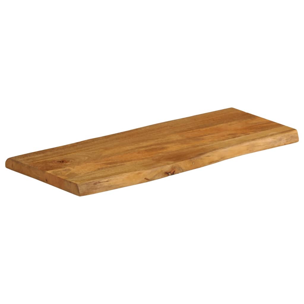 vidaXL Blat masă cu margini, 80x40x3,8 cm, lemn masiv mango vidaXL Blat masă cu margini, 80x40x3,8 cm, lemn masiv mango
