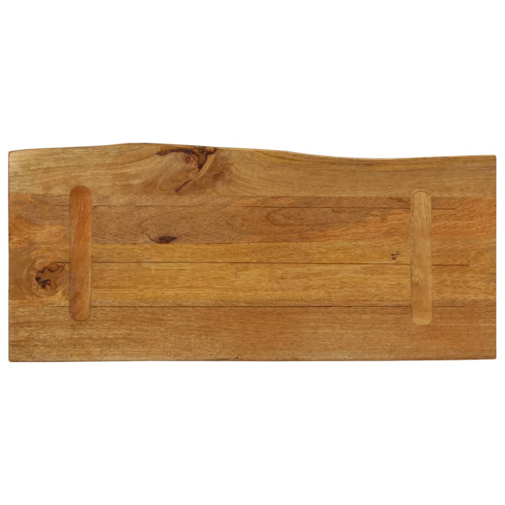 vidaXL Blat masă cu margini, 80x40x3,8 cm, lemn masiv mango vidaXL Blat masă cu margini, 80x40x3,8 cm, lemn masiv mango