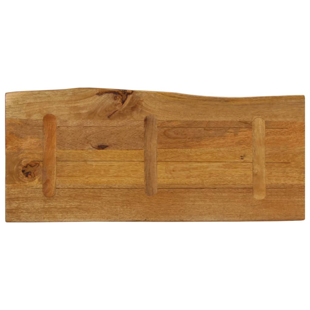 vidaXL Blat masă cu margini, 90x40x3,8 cm, lemn masiv mango vidaXL Blat masă cu margini, 90x40x3,8 cm, lemn masiv mango