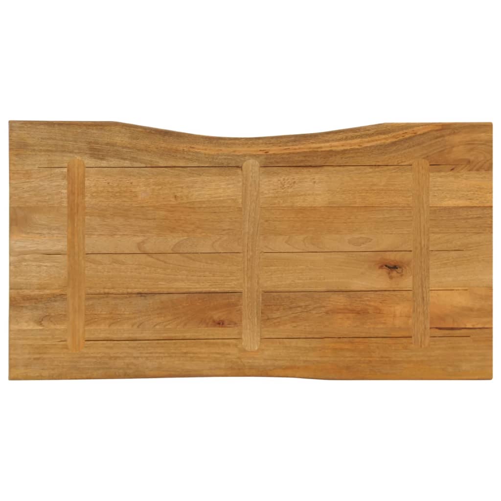 vidaXL Blat masă cu margini, 110x60x3,8 cm, lemn masiv mango vidaXL Blat masă cu margini, 110x60x3,8 cm, lemn masiv mango