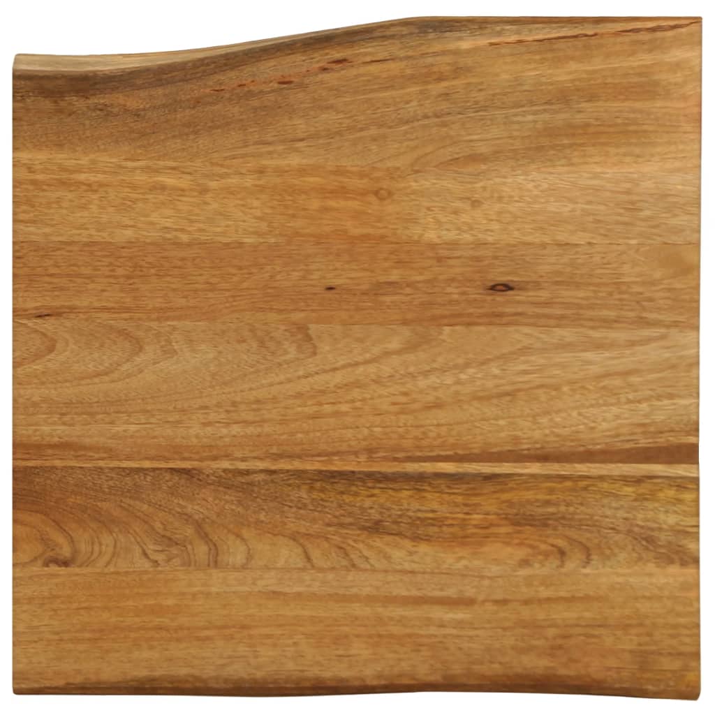 vidaXL Blat masă cu margini, 80x80x3,8 cm, lemn masiv mango vidaXL Blat masă cu margini, 80x80x3,8 cm, lemn masiv mango
