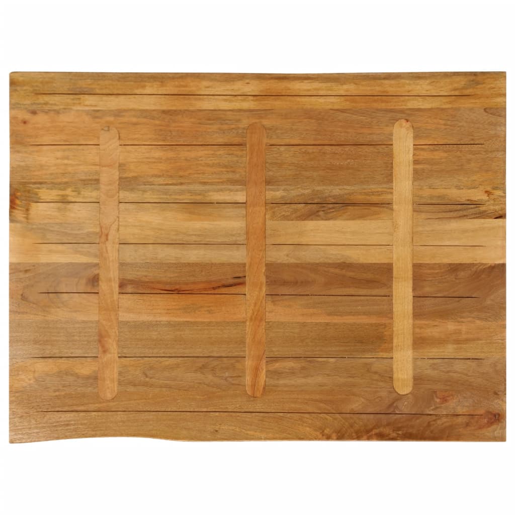 vidaXL Blat masă cu margini, 90x80x3,8 cm, lemn masiv mango vidaXL Blat masă cu margini, 90x80x3,8 cm, lemn masiv mango