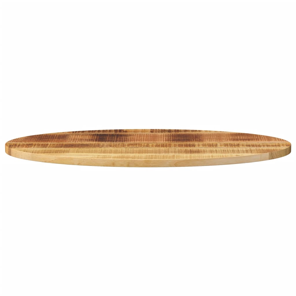 vidaXL Blat de masă oval, 80x40x3,8 cm, lemn masiv de mango