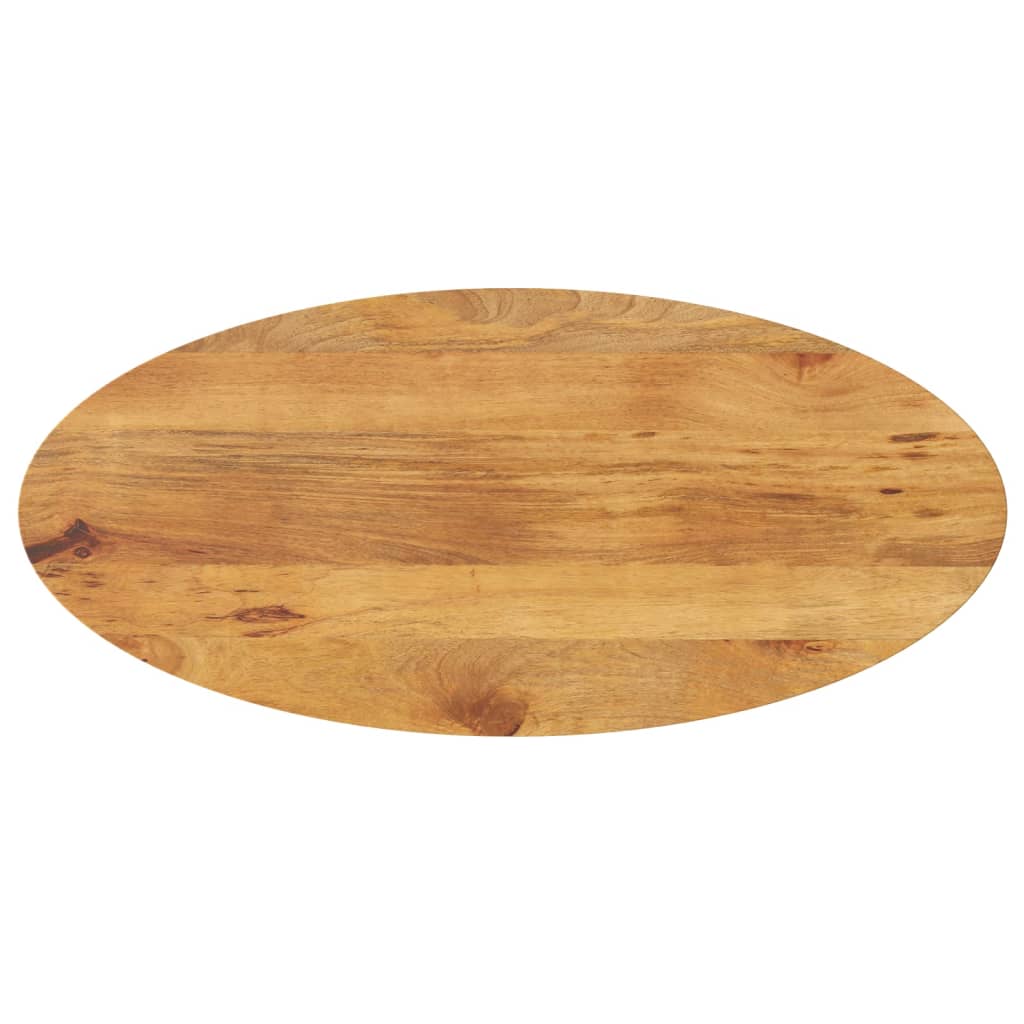 vidaXL Blat de masă oval, 140x50x2,5 cm, lemn masiv de mango