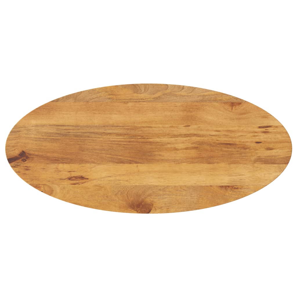 vidaXL Blat de masă oval, 120x50x3,8 cm, lemn masiv de mango