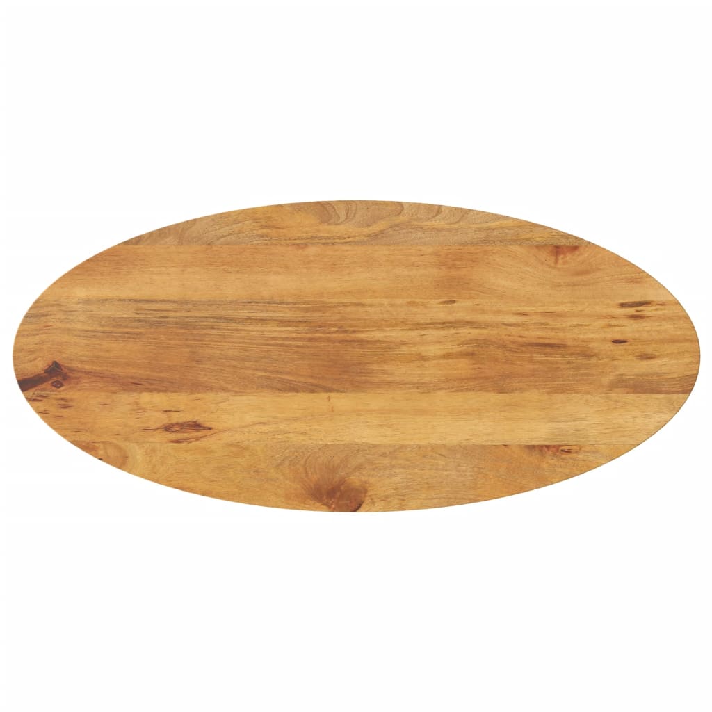 vidaXL Blat de masă oval, 140x50x3,8 cm, lemn masiv de mango