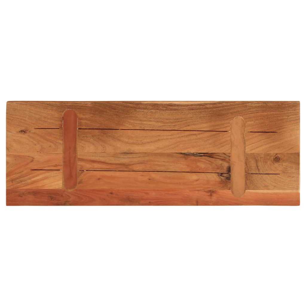 vidaXL Blat masă 80x20x2,5 cm lemn dreptunghiular acacia solid vidaXL Blat masă 80x20x2,5 cm lemn dreptunghiular acacia solid