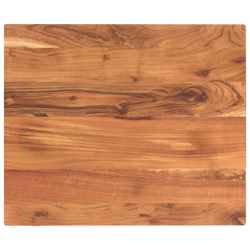 vidaXL Blat masă 60x50x2,5 cm lemn solid dreptunghiular de acacia vidaXL Blat masă 60x50x2,5 cm lemn solid dreptunghiular de acacia