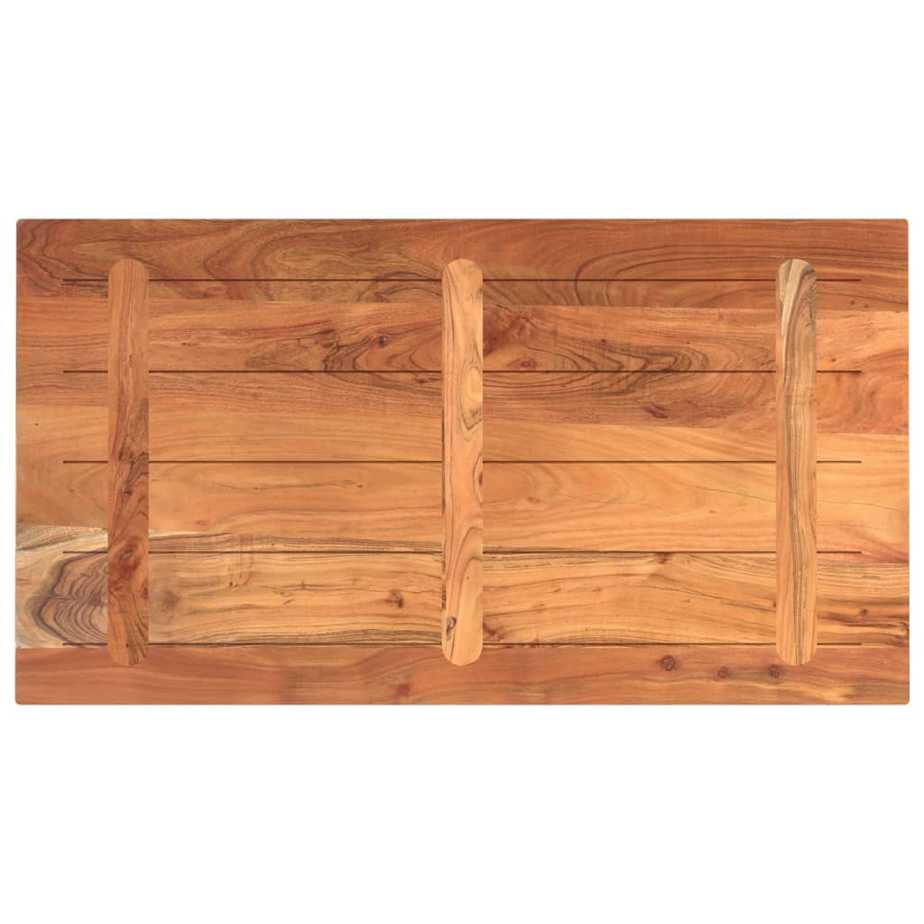 vidaXL Blat de masă 100x50x2,5 cm dreptunghiular lemn masiv de acacia vidaXL Blat de masă 100x50x2,5 cm dreptunghiular lemn masiv de acacia