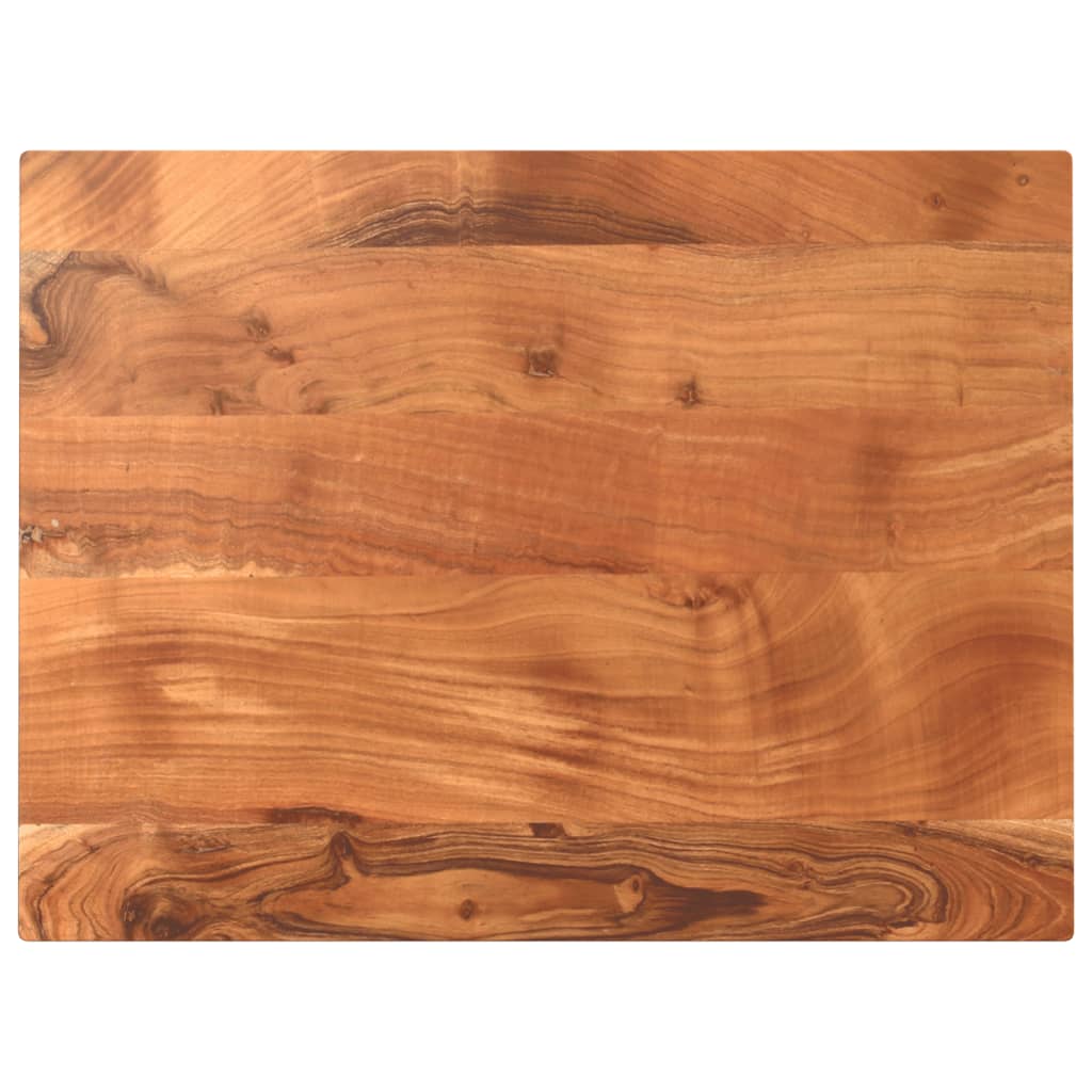 vidaXL Blat masă 80x60x2,5 cm lemn solid dreptunghiular de acacia vidaXL Blat masă 80x60x2,5 cm lemn solid dreptunghiular de acacia