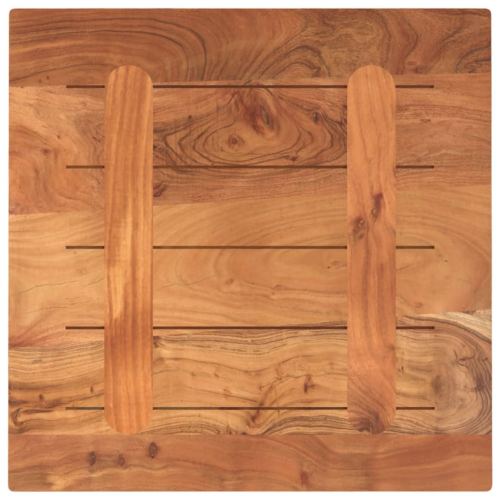 vidaXL Blat de masă pătrată, 60x60x3,8 cm, lemn masiv de acacia