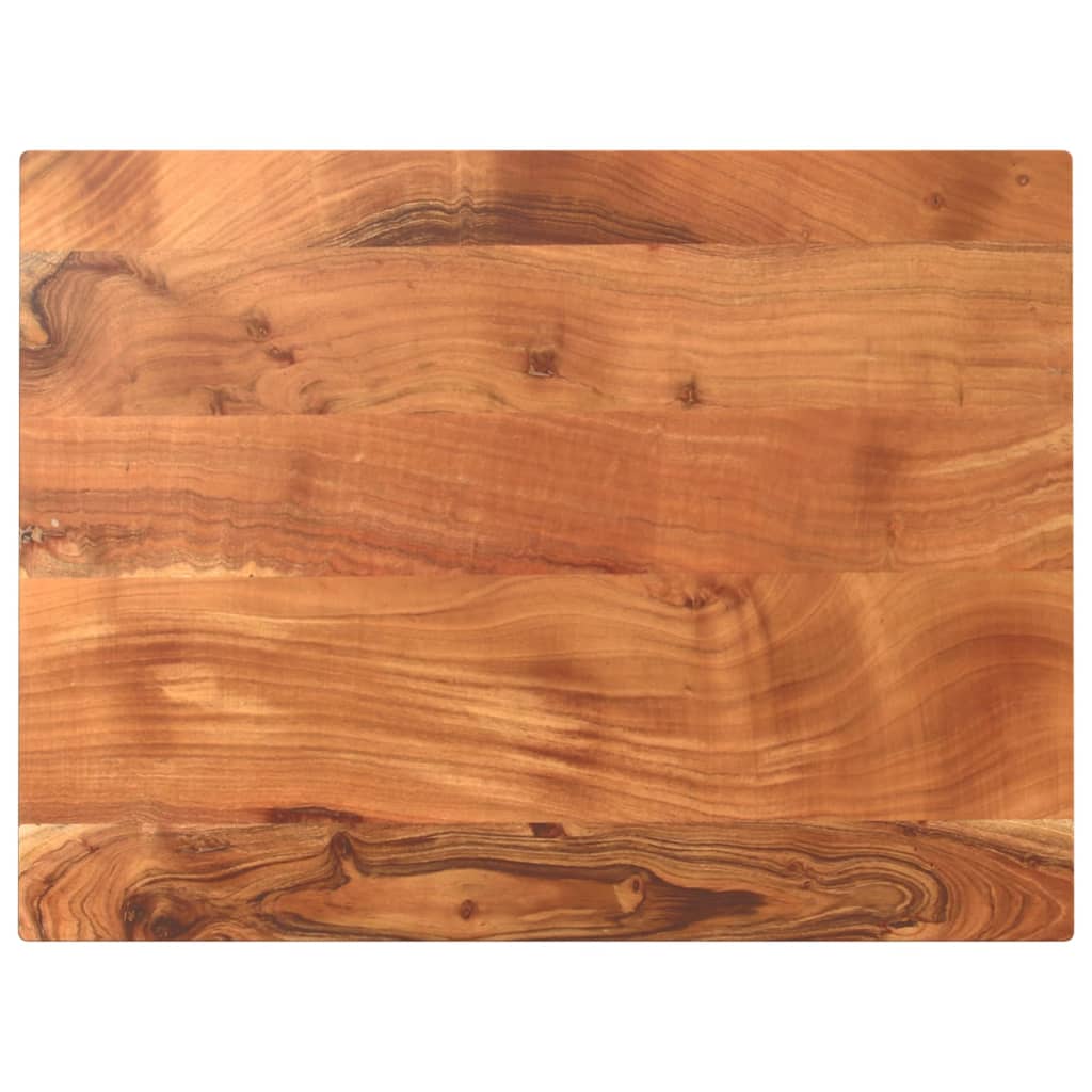 vidaXL Blat de masă, 70x60x3,8 cm, dreptunghiular, lemn masiv acacia vidaXL Blat de masă, 70x60x3,8 cm, dreptunghiular, lemn masiv acacia