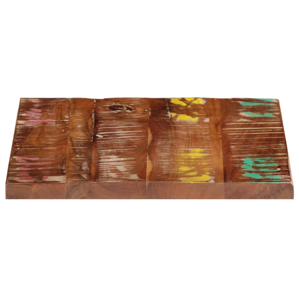 vidaXL Blat de masă pătrată, 60x60x1,5 cm, lemn masiv reciclat
