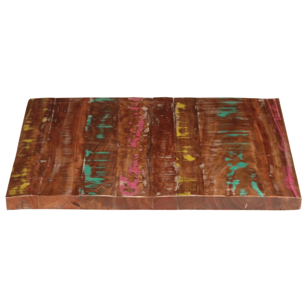 vidaXL Blat de masă, 90x80x2,5 cm, dreptunghiular, lemn masiv reciclat