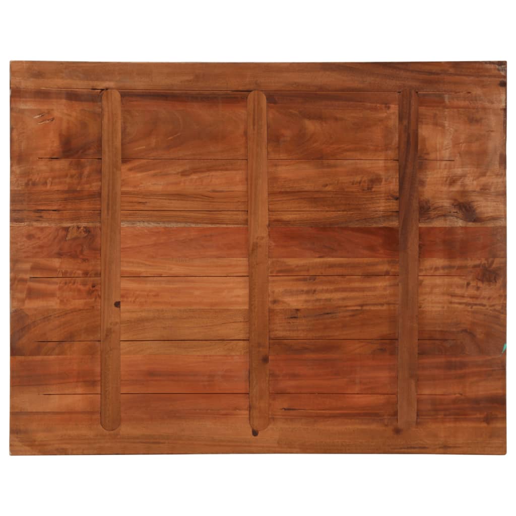 vidaXL Blat de masă, 90x80x2,5 cm, dreptunghiular, lemn masiv reciclat