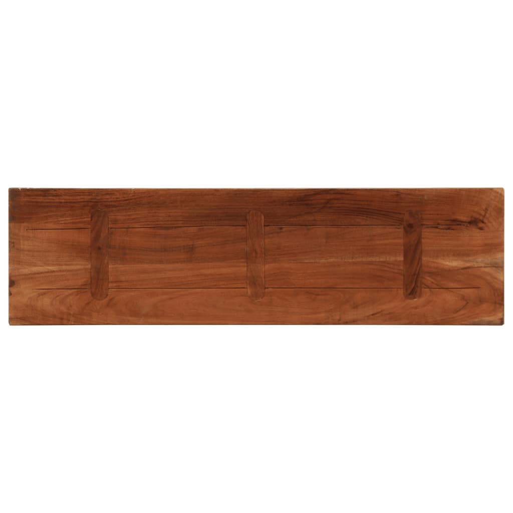 vidaXL Blat de masă, 110x20x3,8cm, dreptunghiular, lemn masiv reciclat vidaXL Blat de masă, 110x20x3,8cm, dreptunghiular, lemn masiv reciclat