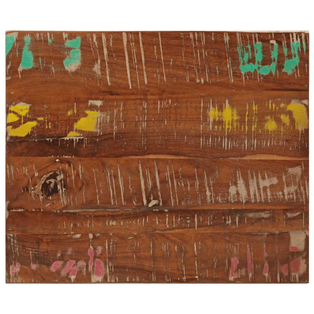 vidaXL Blat de masă, 60x50x3,8 cm, dreptunghiular, lemn masiv reciclat