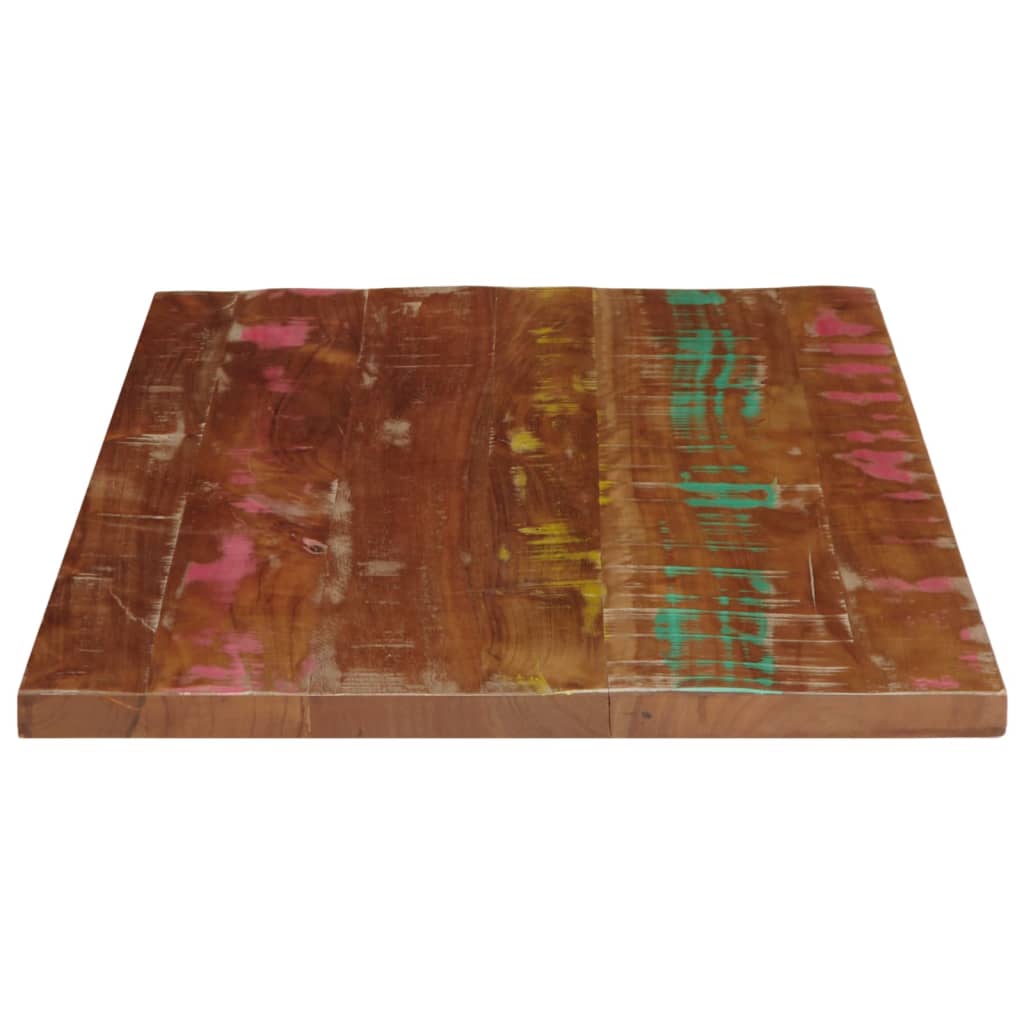 vidaXL Blat de masă, 90x50x3,8 cm, dreptunghiular, lemn masiv reciclat