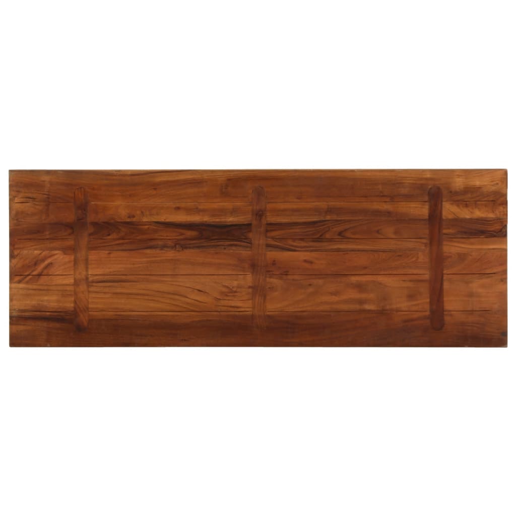 vidaXL Blat de masă, 140x50x3,8cm, dreptunghiular, lemn masiv reciclat vidaXL Blat de masă, 140x50x3,8cm, dreptunghiular, lemn masiv reciclat
