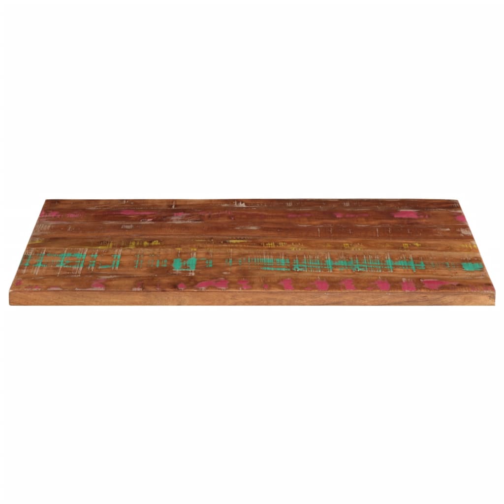 vidaXL Blat de masă, 100x60x3,8m, dreptunghiular, lemn masiv reciclat vidaXL Blat de masă, 100x60x3,8m, dreptunghiular, lemn masiv reciclat