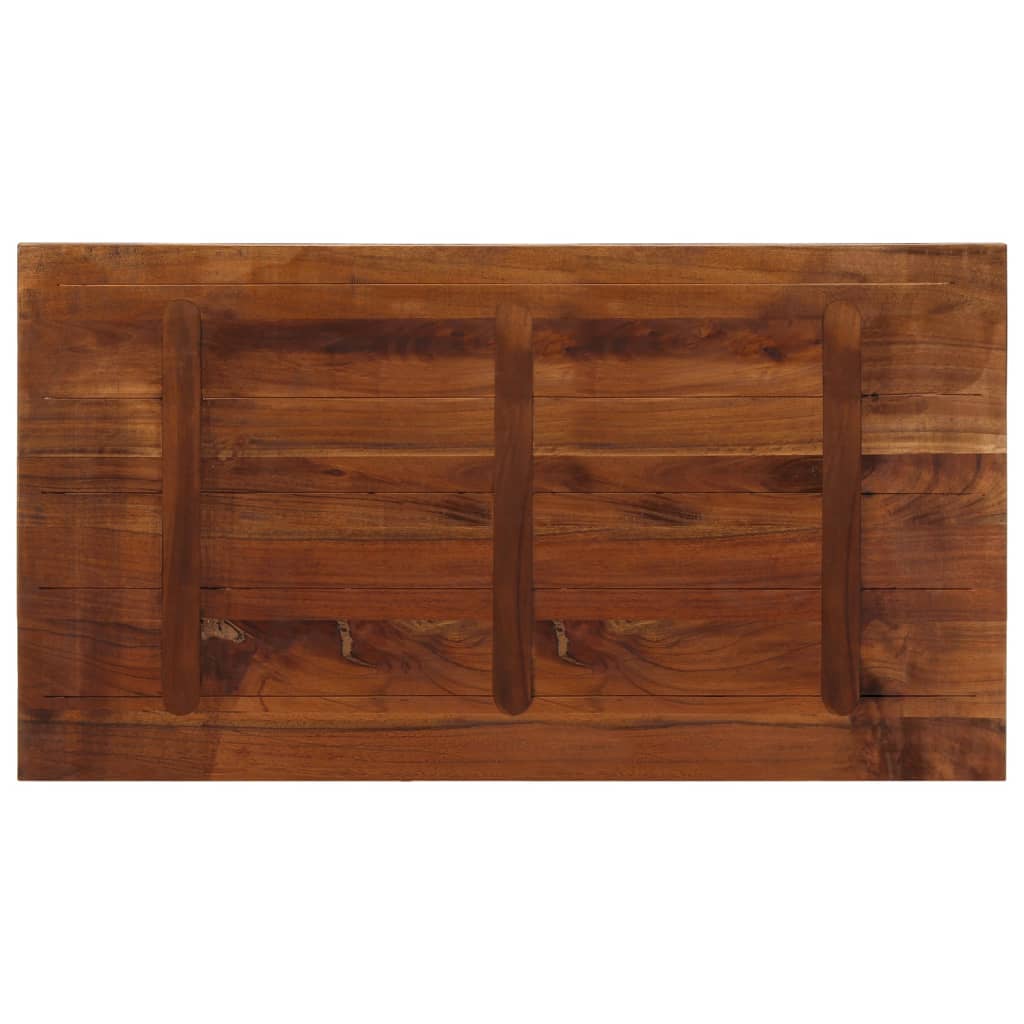 vidaXL Blat de masă, 120x60x3,8cm, dreptunghiular, lemn masiv reciclat vidaXL Blat de masă, 120x60x3,8cm, dreptunghiular, lemn masiv reciclat