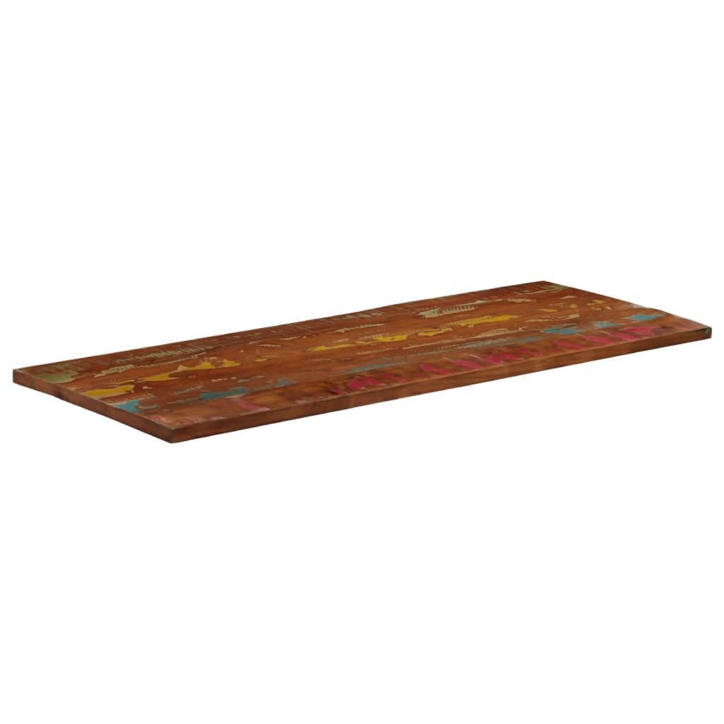 vidaXL Blat de masă, 140x60x3,8cm, dreptunghiular, lemn masiv reciclat vidaXL Blat de masă, 140x60x3,8cm, dreptunghiular, lemn masiv reciclat