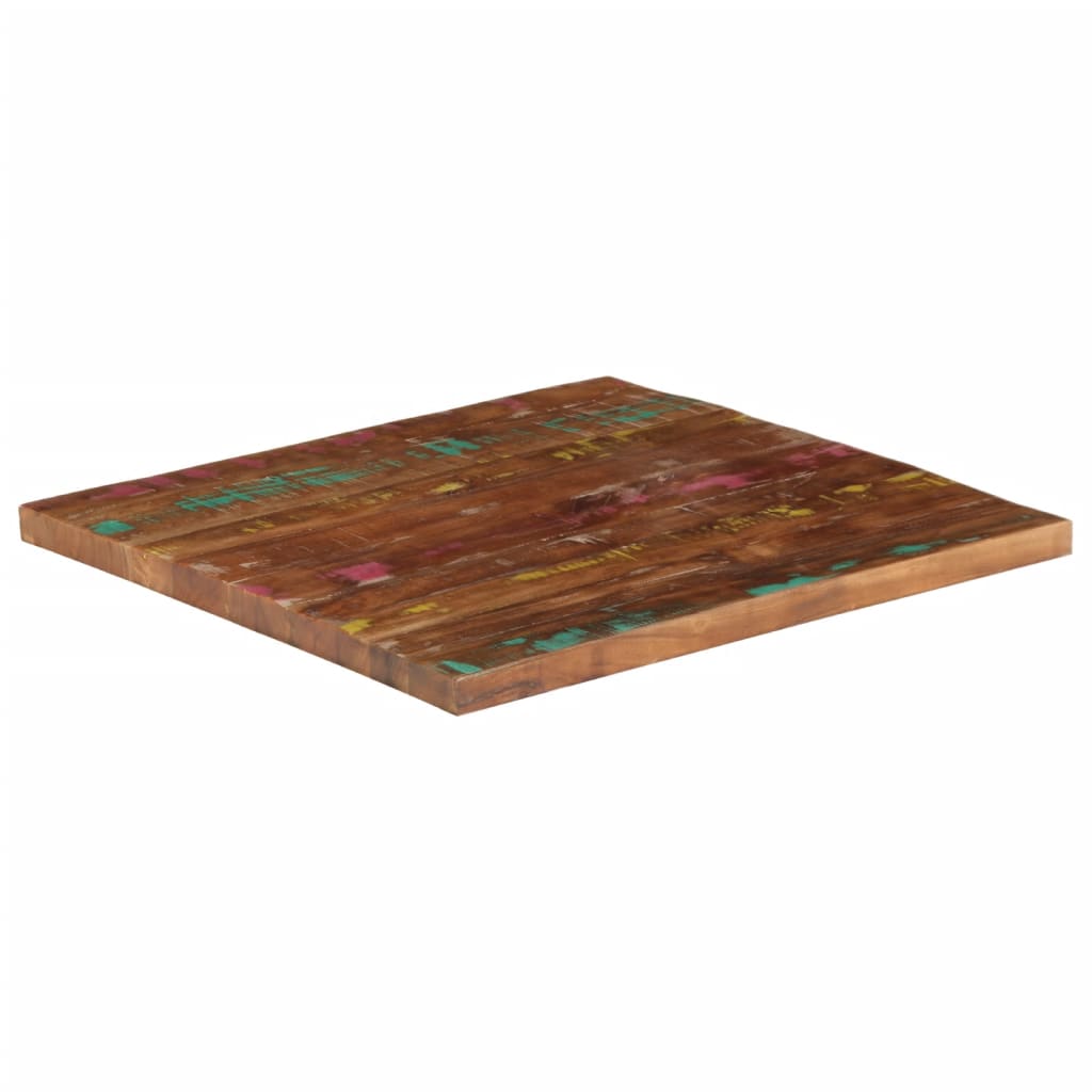 vidaXL Blat de masă pătrată, 80x80x3,8 cm, lemn masiv reciclat