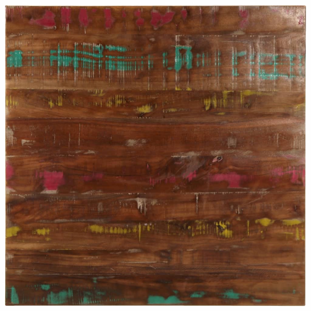 vidaXL Blat de masă pătrată, 80x80x3,8 cm, lemn masiv reciclat
