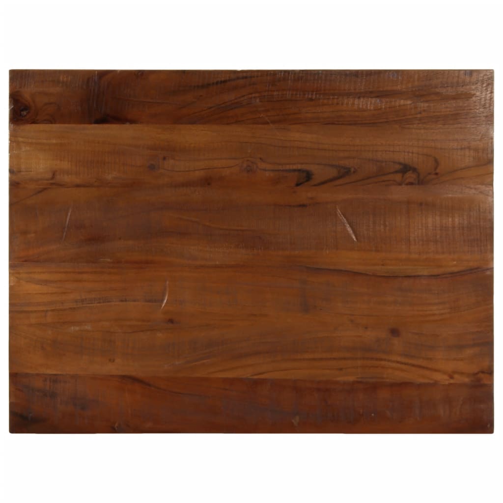 vidaXL Blat de masă, 70x60x2,5 cm, dreptunghiular, lemn masiv reciclat