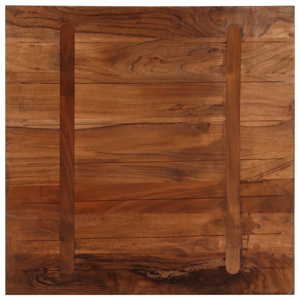 vidaXL Blat de masă pătrat, 80x80x2,5 cm, lemn masiv reciclat
