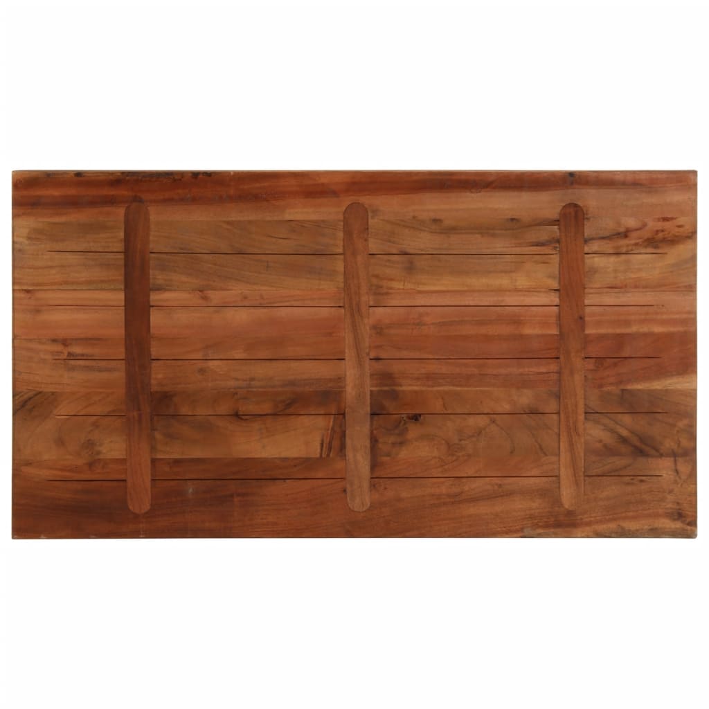vidaXL Blat de masă, 120x50x3,8cm, dreptunghiular, lemn masiv reciclat vidaXL Blat de masă, 120x50x3,8cm, dreptunghiular, lemn masiv reciclat