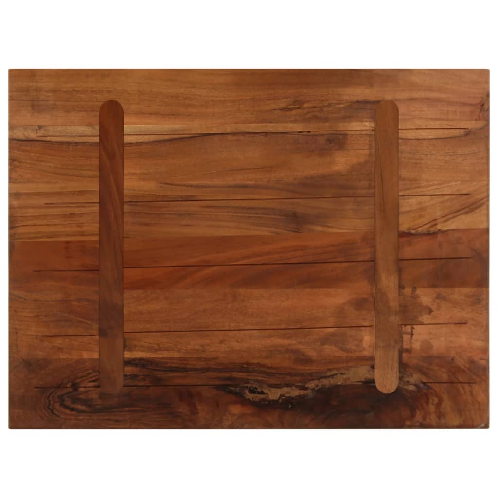 vidaXL Blat de masă, 80x60x3,8 cm, dreptunghiular, lemn masiv reciclat vidaXL Blat de masă, 80x60x3,8 cm, dreptunghiular, lemn masiv reciclat