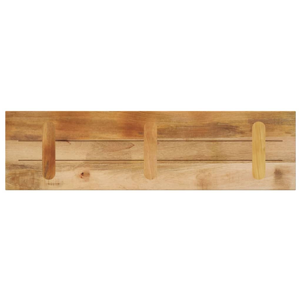 vidaXL Blat masă, 120x20x2,5 cm, dreptunghiular, lemn masiv mango brut vidaXL Blat masă, 120x20x2,5 cm, dreptunghiular, lemn masiv mango brut