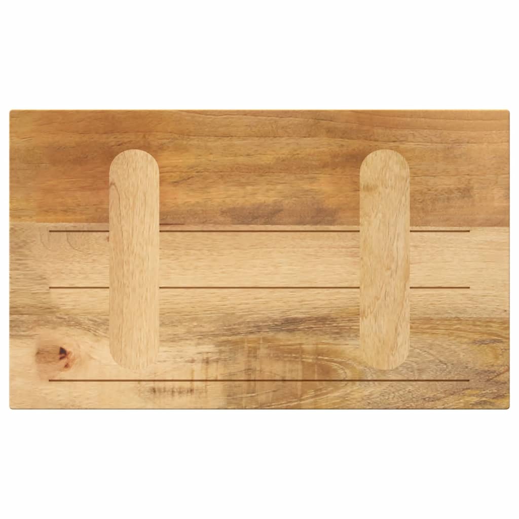 vidaXL Blat masă 60x30x2,5 cm dreptunghiular lemn masiv mango brut