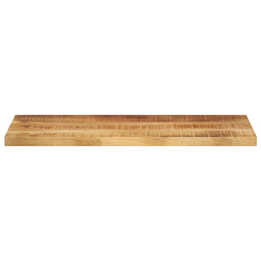 vidaXL Blat masă, 90x30x2,5 cm, dreptunghiular, lemn masiv mango brut vidaXL Blat masă, 90x30x2,5 cm, dreptunghiular, lemn masiv mango brut