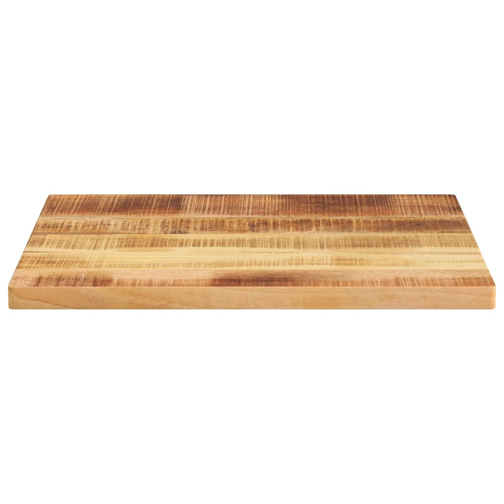 vidaXL Blat masă, 60x50x2,5 cm, dreptunghiular, lemn masiv mango brut vidaXL Blat masă, 60x50x2,5 cm, dreptunghiular, lemn masiv mango brut