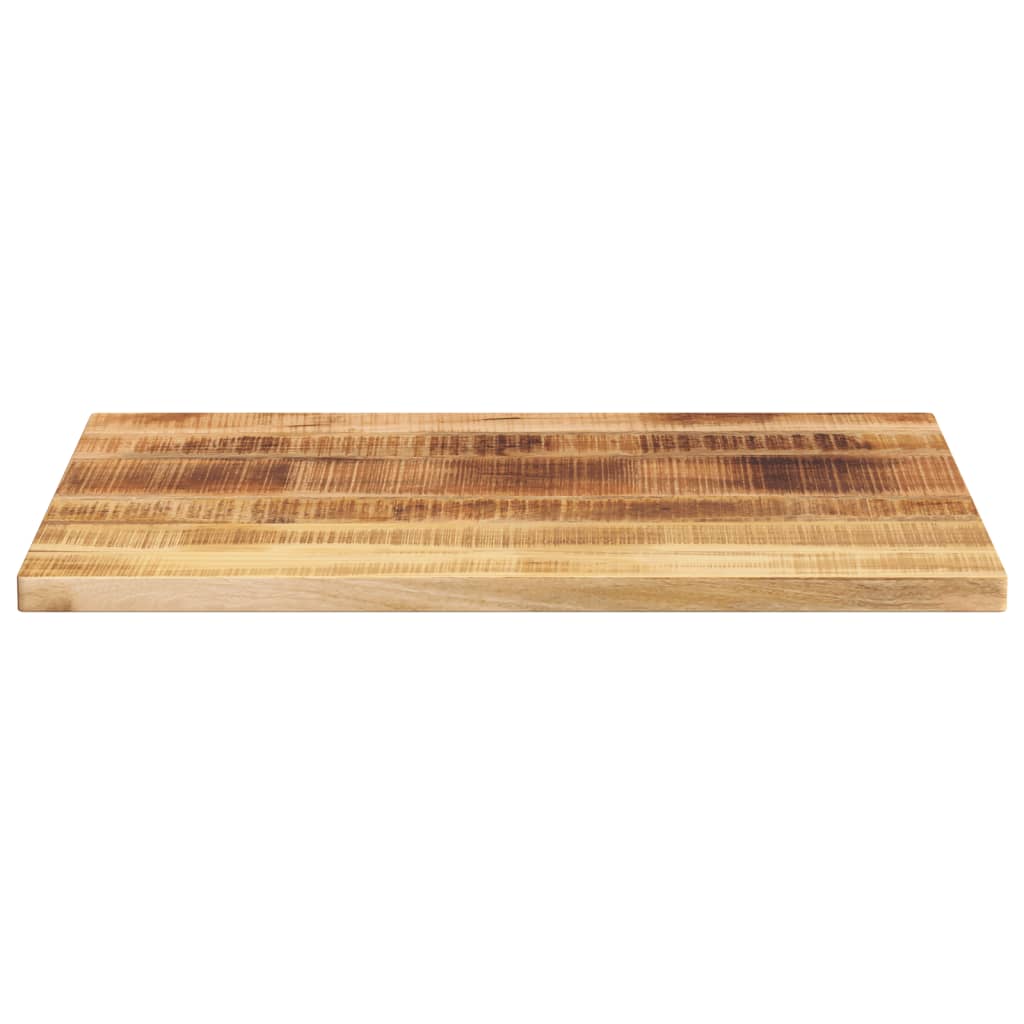 vidaXL Blat masă, 80x50x2,5 cm, dreptunghiular, lemn masiv mango brut vidaXL Blat masă, 80x50x2,5 cm, dreptunghiular, lemn masiv mango brut