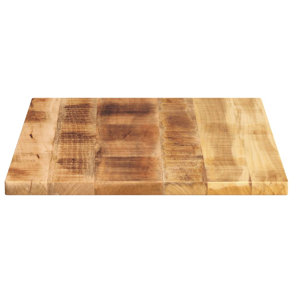 vidaXL Blat masă, 80x50x2,5 cm, dreptunghiular, lemn masiv mango brut vidaXL Blat masă, 80x50x2,5 cm, dreptunghiular, lemn masiv mango brut