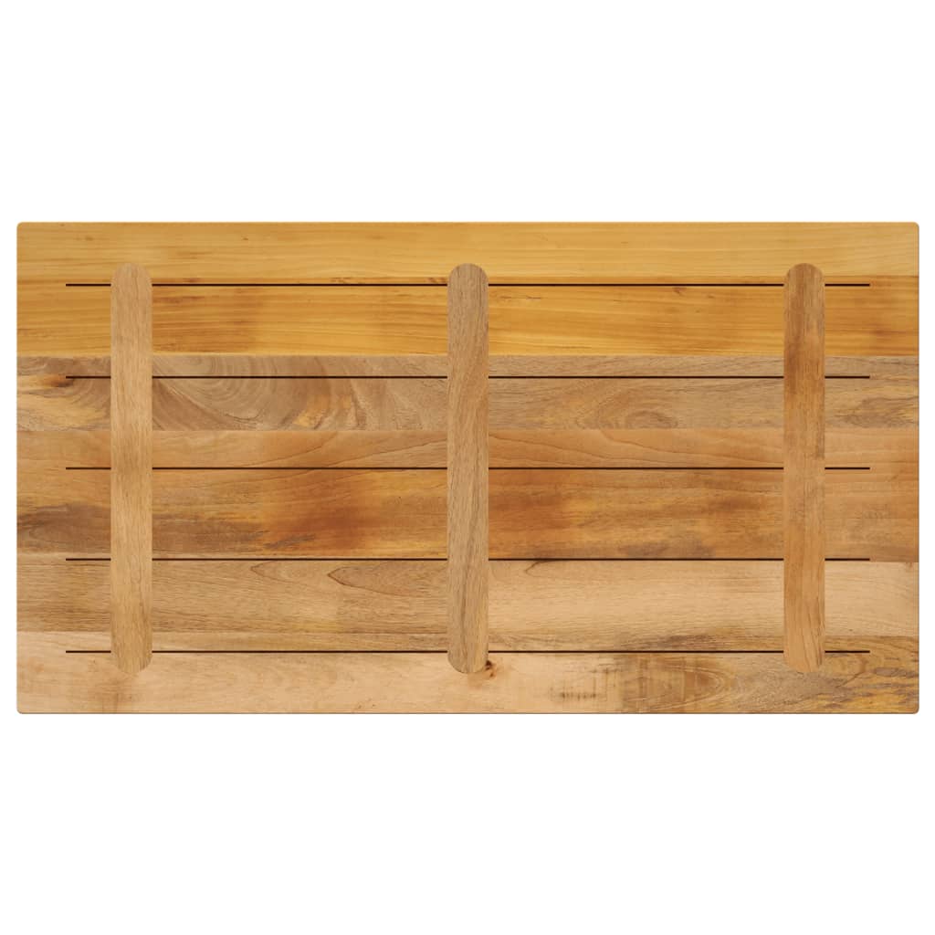 vidaXL Blat de masă 120x60x2,5 cm dreptunghiular lemn masiv mango brut vidaXL Blat de masă 120x60x2,5 cm dreptunghiular lemn masiv mango brut