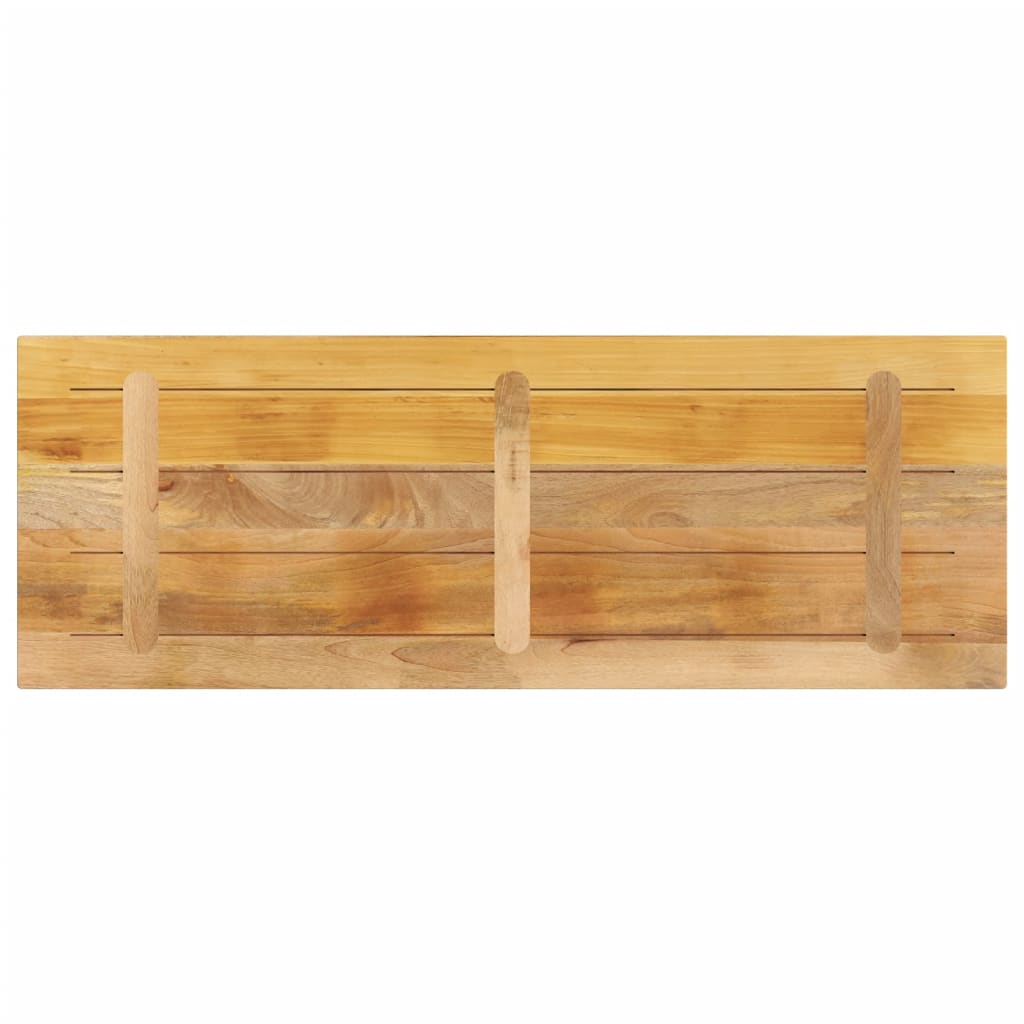 vidaXL Blat masă, 140x60x2,5 cm, dreptunghiular, lemn masiv mango brut