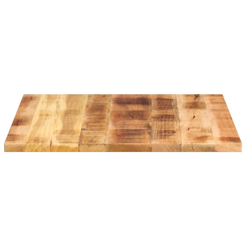 vidaXL Blat de masă, 70x70x3,8 cm, pătrat, lemn masiv mango brut