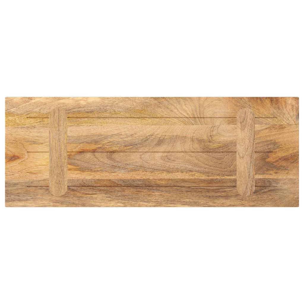 vidaXL Blat masă, 90x40x3,8 cm, dreptunghiular, lemn masiv de mango vidaXL Blat masă, 90x40x3,8 cm, dreptunghiular, lemn masiv de mango