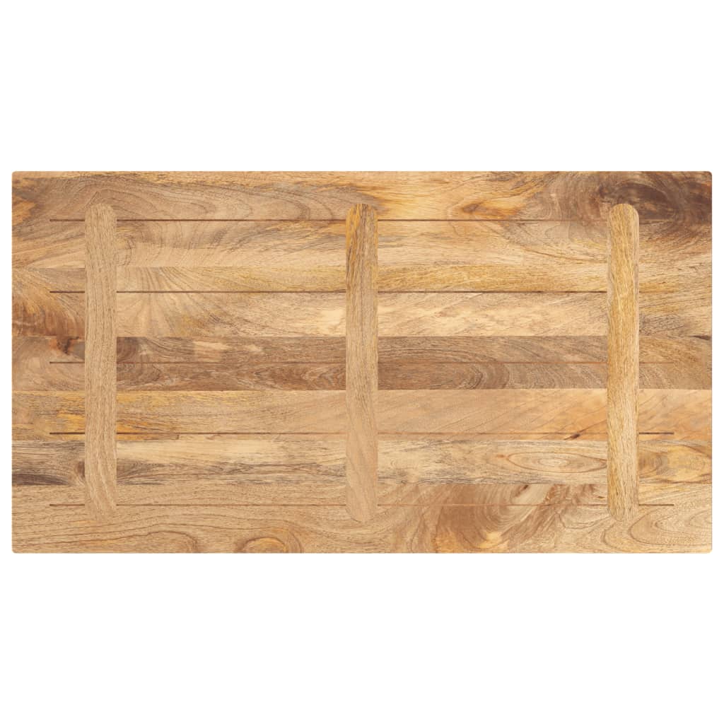 vidaXL Blat masă, 100x70x3,8 cm, dreptunghiular, lemn masiv de mango