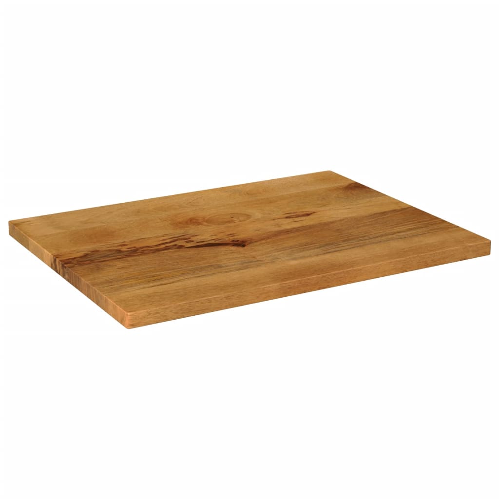 vidaXL Blat masă, 80x70x3,8 cm, dreptunghiular, lemn masiv de mango vidaXL Blat masă, 80x70x3,8 cm, dreptunghiular, lemn masiv de mango