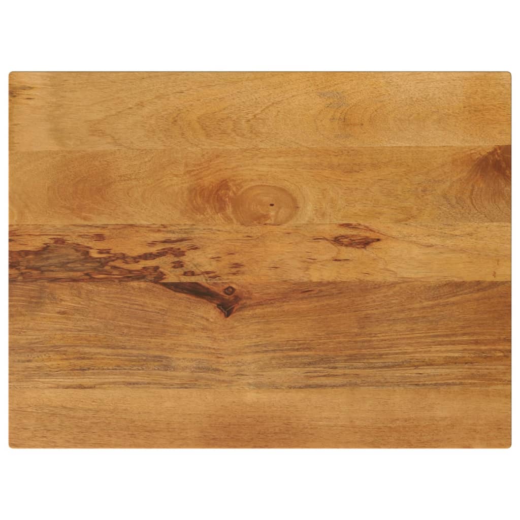 vidaXL Blat masă, 80x70x3,8 cm, dreptunghiular, lemn masiv de mango vidaXL Blat masă, 80x70x3,8 cm, dreptunghiular, lemn masiv de mango