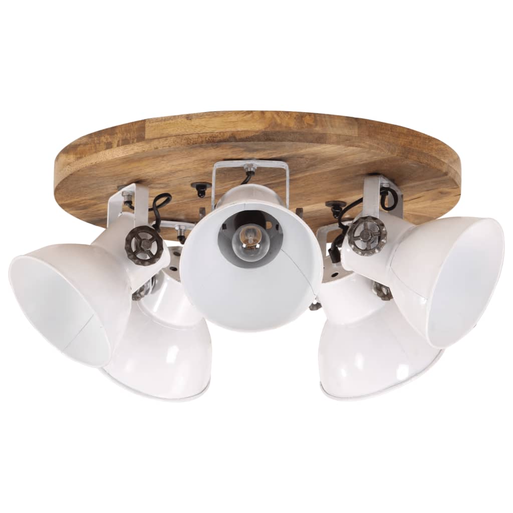 vidaXL Lampă de tavan, 25 W, alb, 50x50x25 cm, E27 vidaXL Lampă de tavan, 25 W, alb, 50x50x25 cm, E27