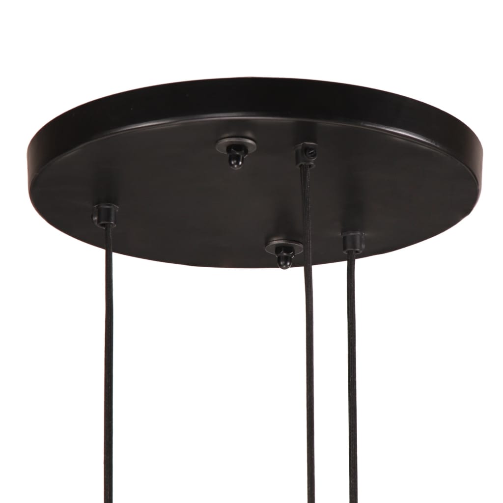 vidaXL Lampă suspendată 25 W, albastru uzat, 30x30x100 cm, E27 vidaXL Lampă suspendată 25 W, albastru uzat, 30x30x100 cm, E27