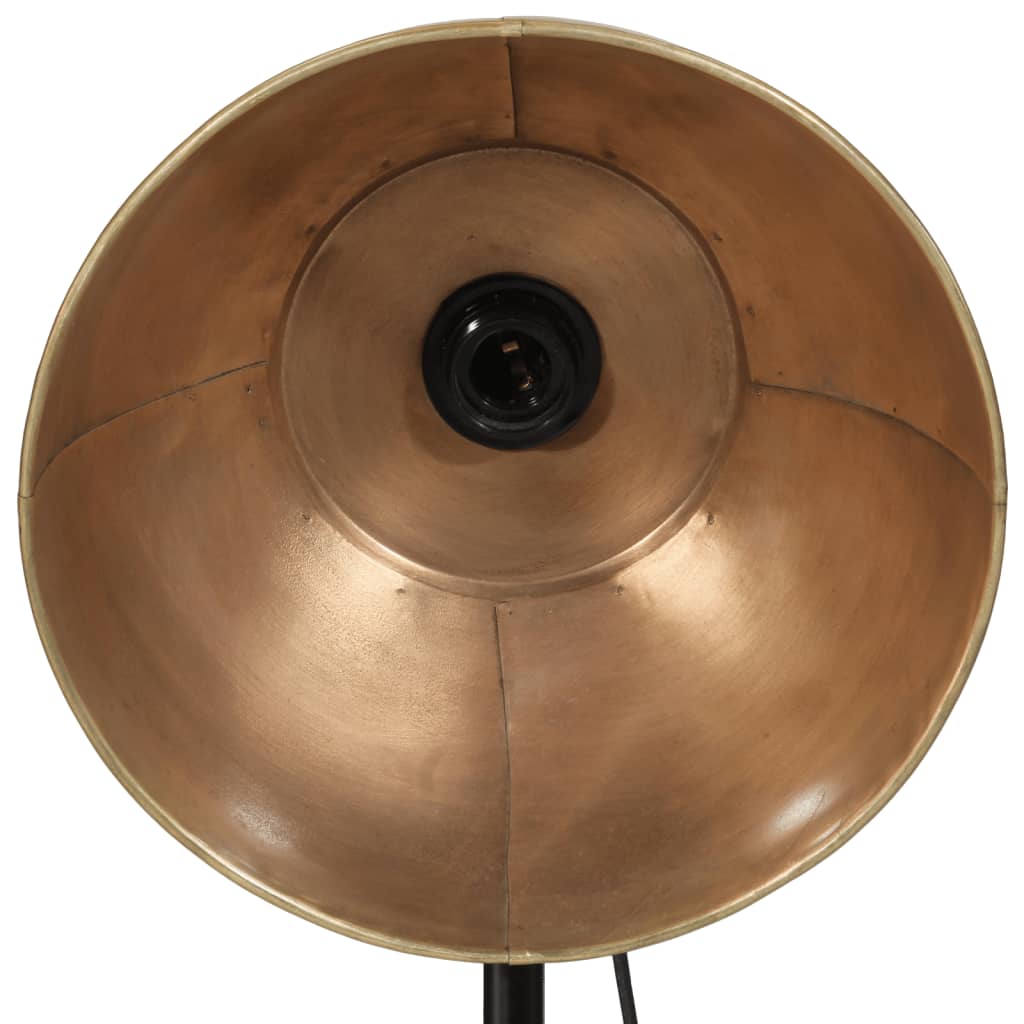 vidaXL Lampă de podea 25 W, alamă antichizată, 61x61x90/150 cm, E27 vidaXL Lampă de podea 25 W, alamă antichizată, 61x61x90/150 cm, E27