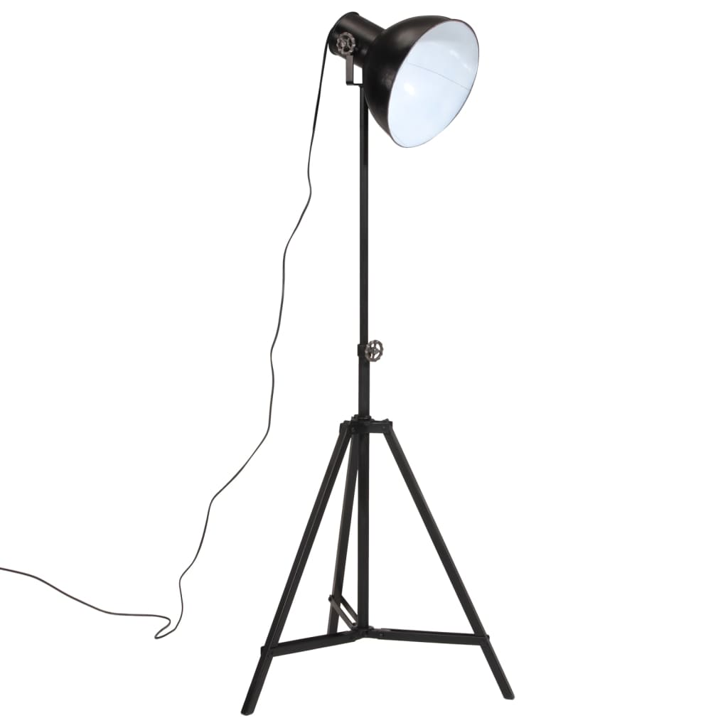 vidaXL Lampă de podea, negru, 61x61x90/150 cm, 25 W, E27 vidaXL Lampă de podea, negru, 61x61x90/150 cm, 25 W, E27