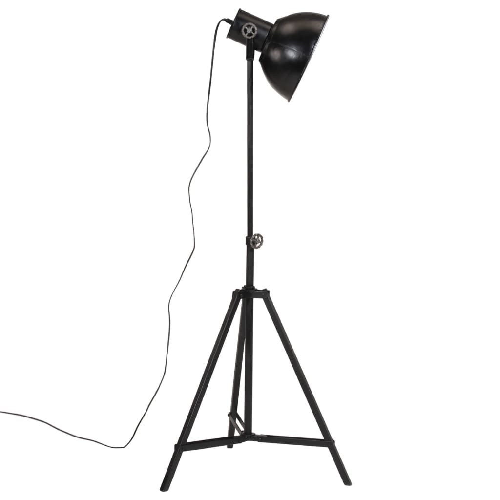 vidaXL Lampă de podea, negru, 61x61x90/150 cm, 25 W, E27 vidaXL Lampă de podea, negru, 61x61x90/150 cm, 25 W, E27